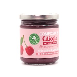 Sugar-free cherry compote from Collina di Moncalieri - 180 g